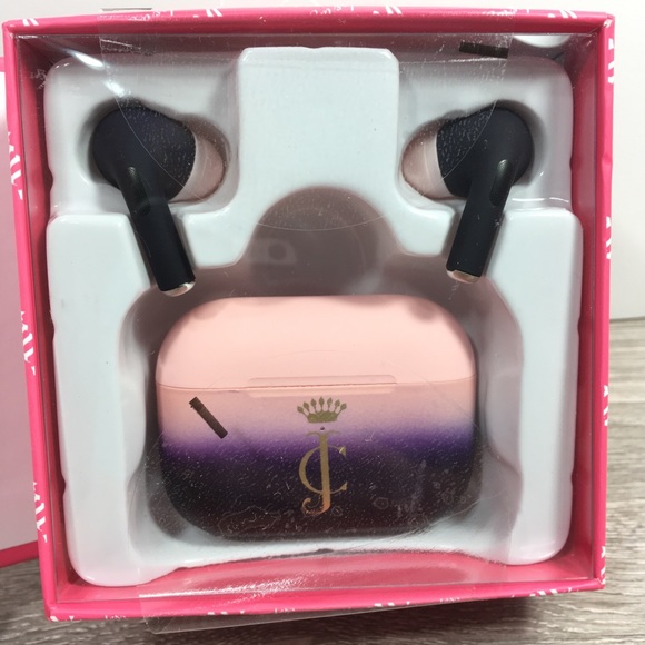 Juicy Couture Headphones Left Juicy Couture Ombre Wireless Earbuds